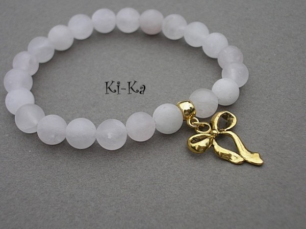 GOLD BOW - BRANSOLETKA