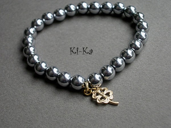 HEMATYTY NA SZCZĘŚCIE - BRANSOLETKA