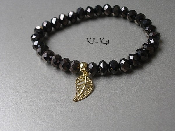 VIOLET AND BEIGE 7 - BRANSOLETKA