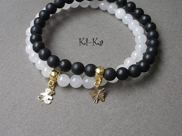 BLACK AND WHITE - BRANSOLETKI