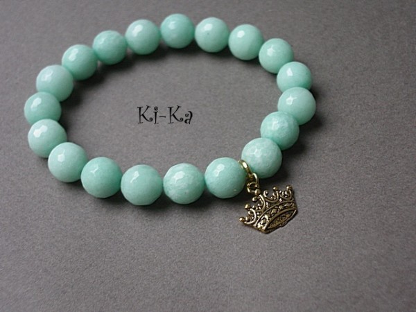MINT AND CROWN - BRANSOLETKA
