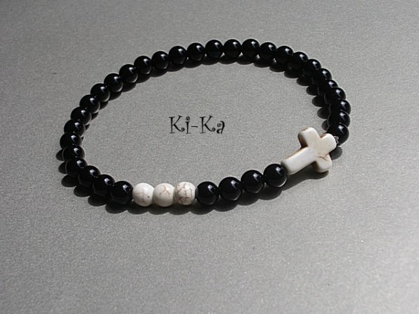 Men's -crucifix black