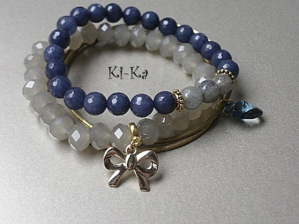 DARK BLUE AND GREY - SET