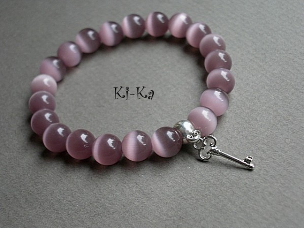 BLACKBERRY AND GREY 4  - BRANSOLETKA