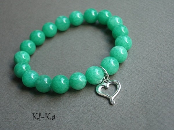MINT AND HEART - BRANSOLETKA