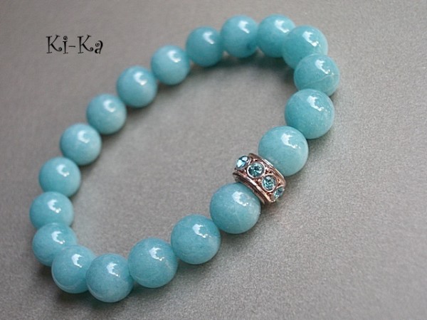 BLUE AND NUDE 3 - BRANSOLETKA