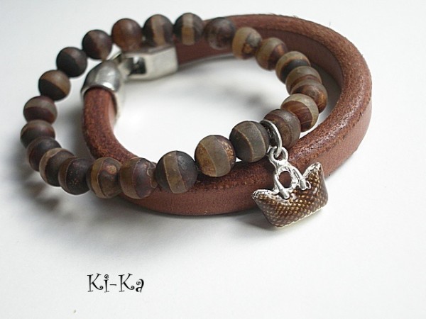 BROWN AND VIOLET 1 - BRANSOLETKI