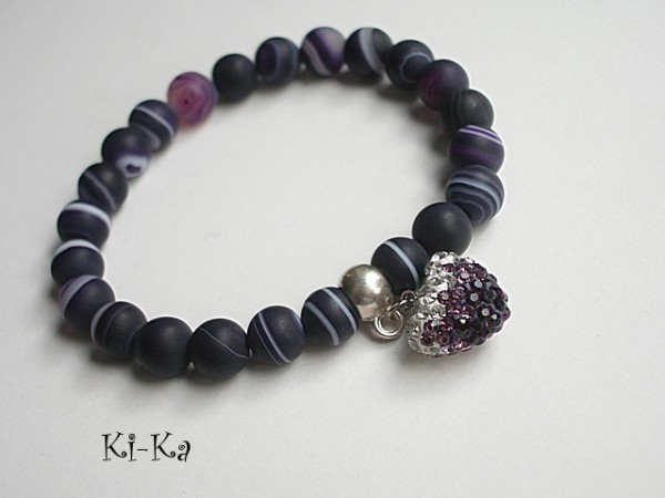 BROWN AND VIOLET 4 - BRANSOLETKA