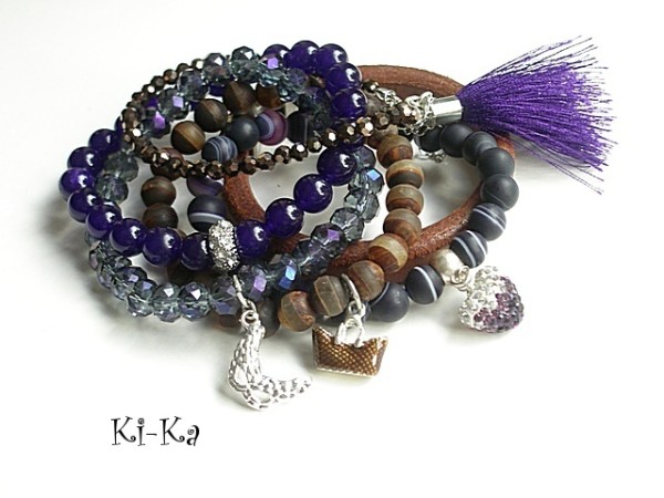 BROWN AND VIOLET 5 - BRANSOLETKA