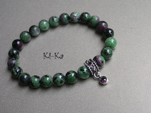 VIOLET,GREEN AND BLACK 3 - BRANSOLETKA