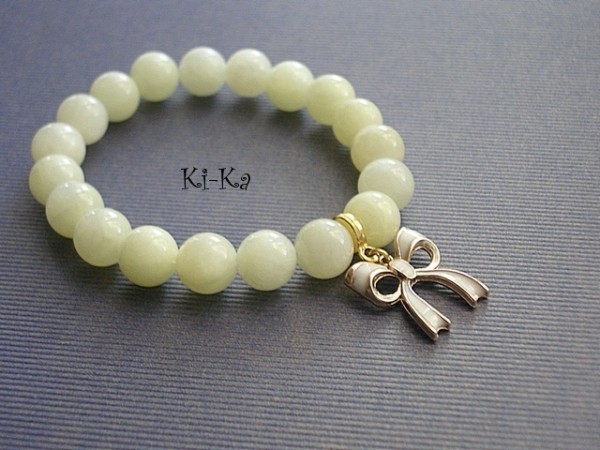 YELLOW BOW - BRANSOLETKA