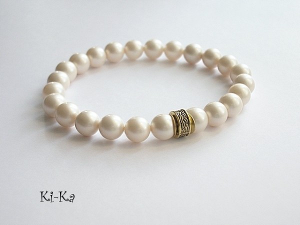 ECRU AND BEIGE 3 - BRANSOLETKA