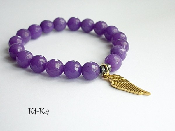 VIOLET AND GREY 5 - BRANSOLETKA