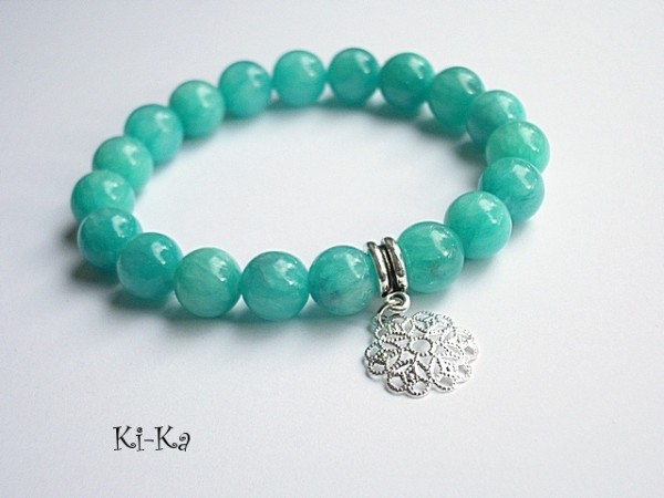 TURQUOISE AND GREEN 1 - BRANSOLETKI