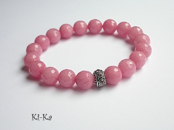 ANTIQUE PINK AND GREY 2 - BRANSOLETKA