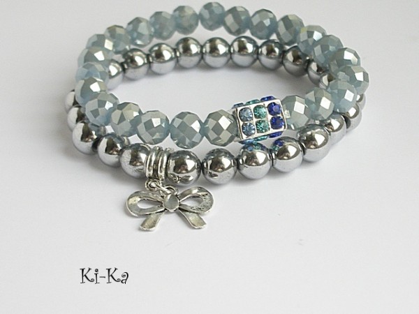 BLUE JEANS DUO - BRANSOLETKI