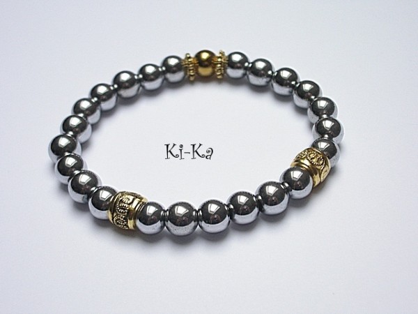 SILVER,GOLD AND GREY 3 - BRANSOLETKA