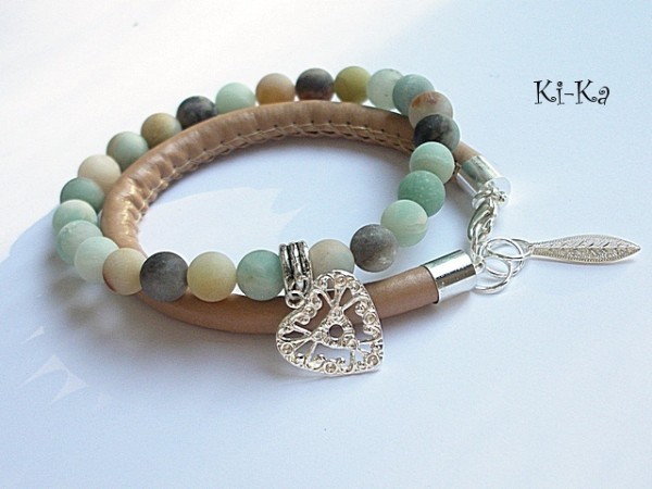 DUO / CARMEL AND MINT / - BRANSOLEKI