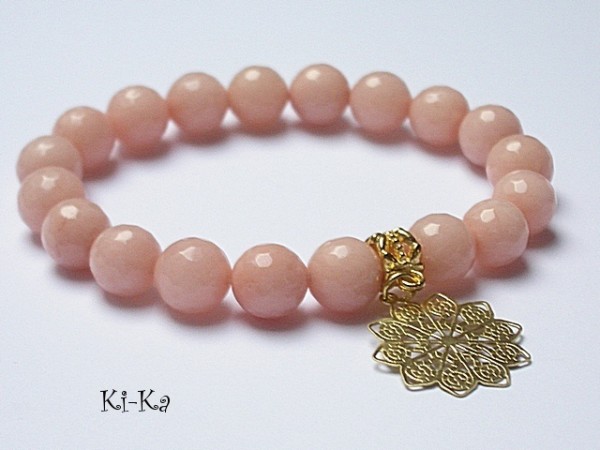 NUDE ROSETTE - BRANSOLETKA