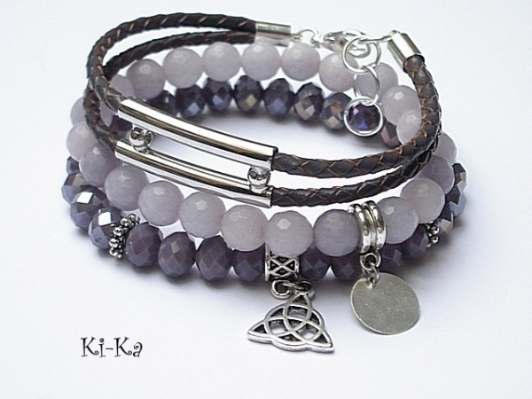 DUO - VIOLET TRIPLE - BRANSOLEKI