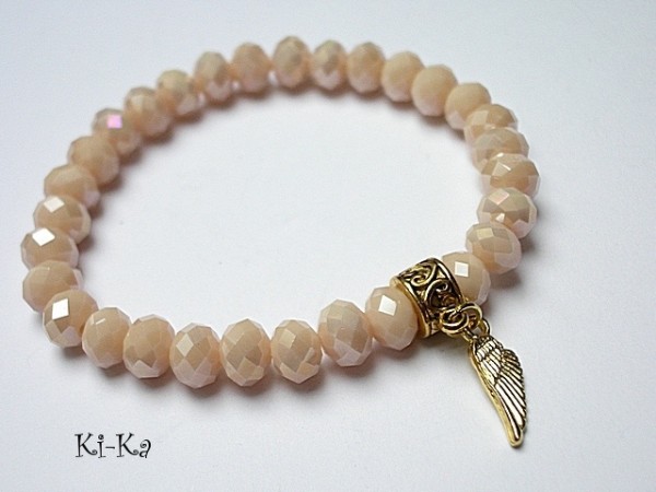 ECRU AND GREY CRYSTALS 2