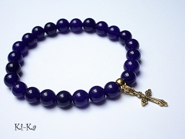 Violet  dark - bransoletka