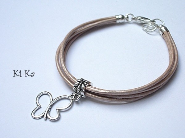 Vintage leather - bransoletka