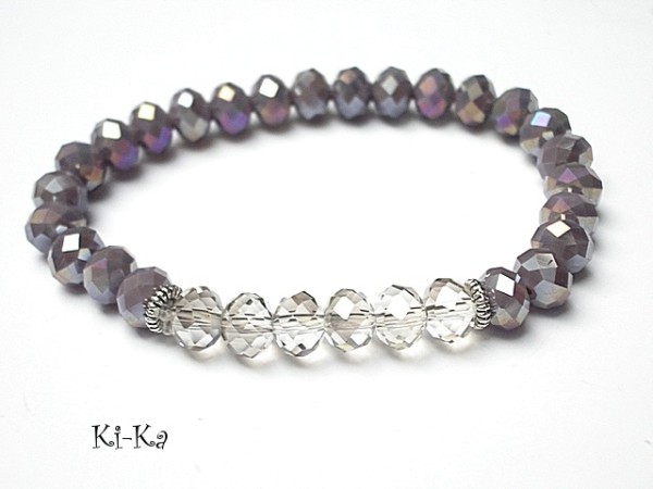 Powder violet 2 - bransoletka
