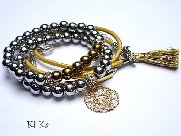 Silver and gold - set