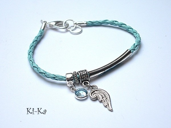 Light blue - bransoletka