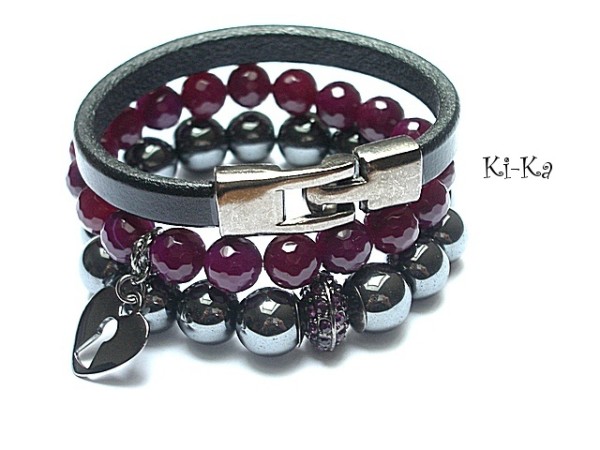 Black and blackberries set