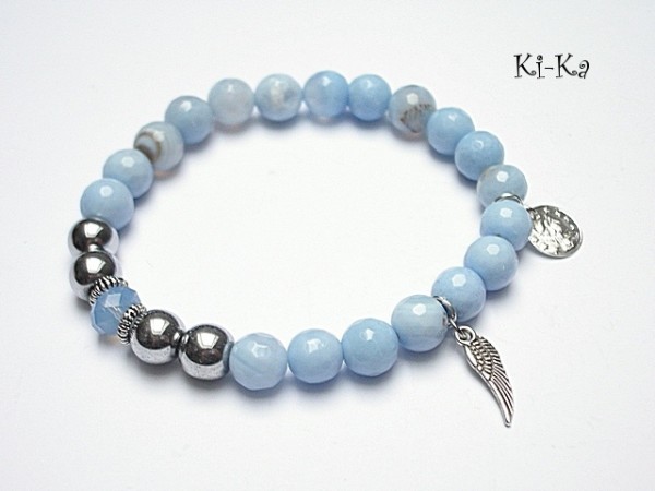 Chalcedon - bransoletka