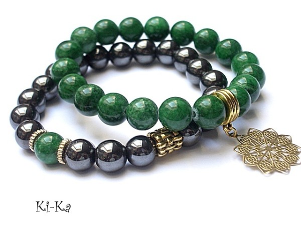 Emerald and black - duo