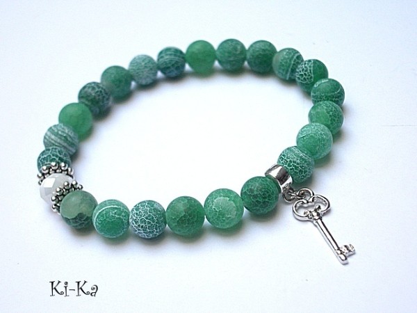 Green key - bransoletka