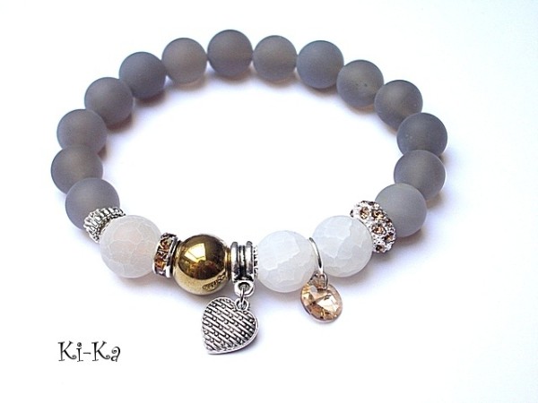 KOLEKCJA RICH - Grey and white