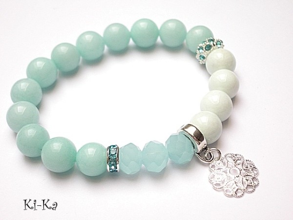 KOLEKCJA RICH - White and light blue