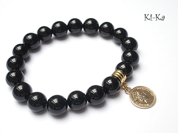 Gloss Black - bransoletka