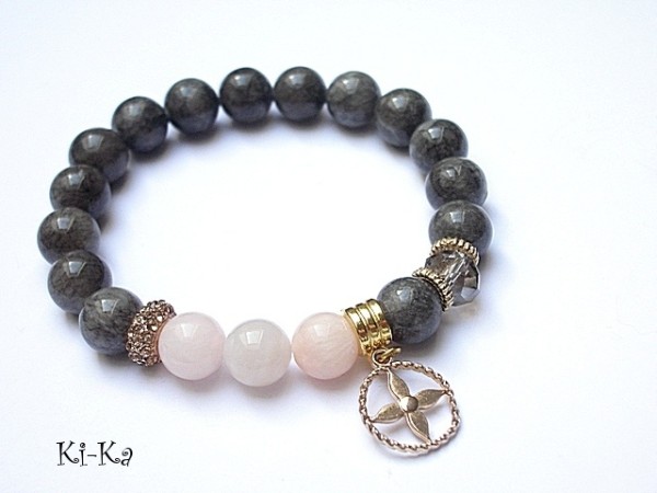 KOLEKCJA RICH -Grey & peach