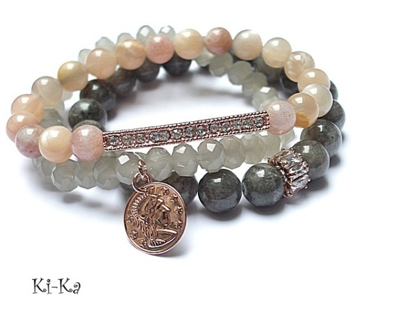 Nude and grey - set