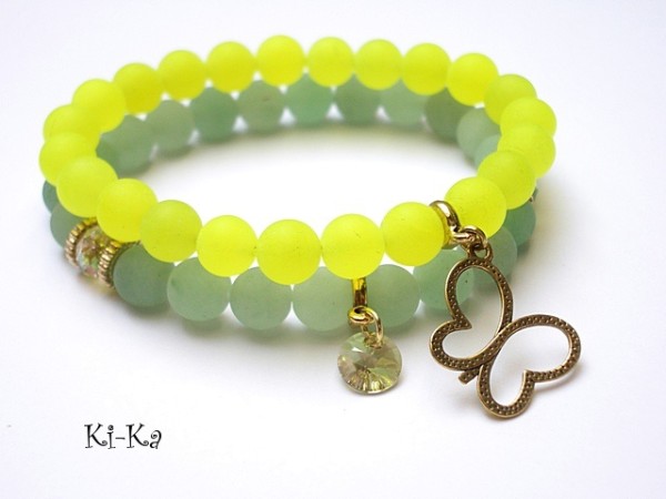 Green and yellow - duo