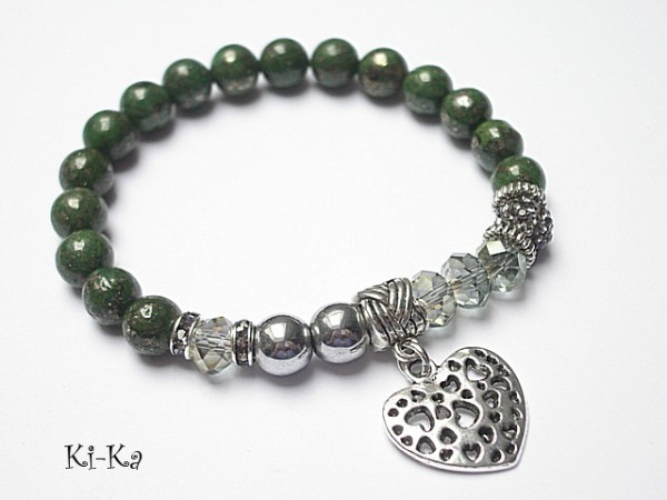 Kolekcja Rich - Zielony piryt