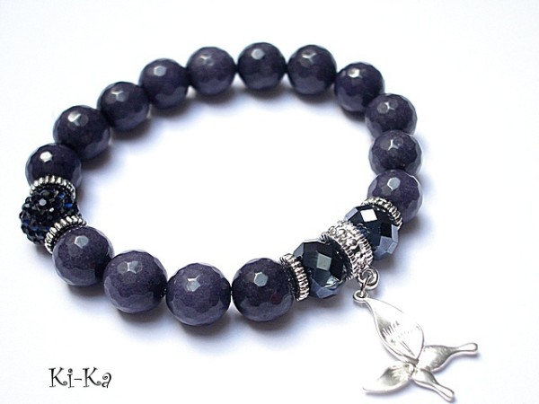 Jagódki - bransoletka