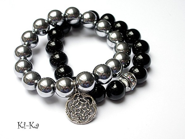 Black and silver - duo