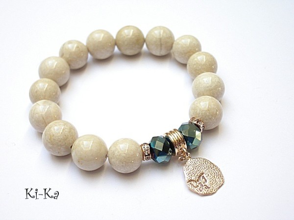 Marble ecru vol. 3 - bransoletka