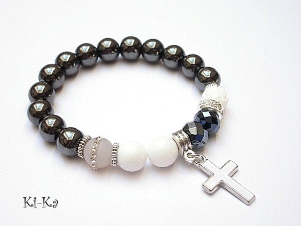  KOLEKCJA RICH - White crucifix