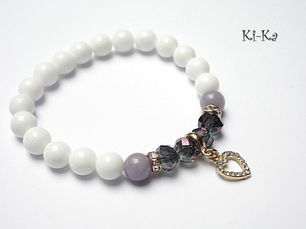 Misty violet - bransoletka
