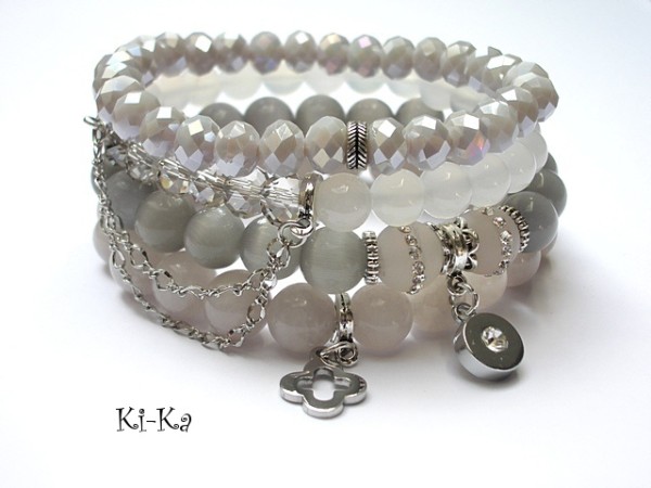 Grey and silver - set