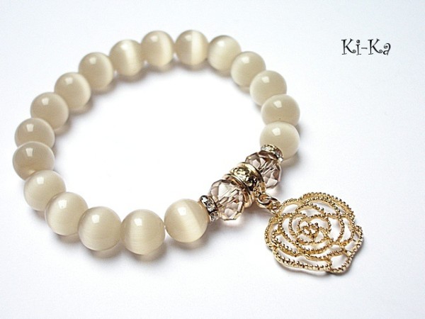 Perle rose - bransoletka