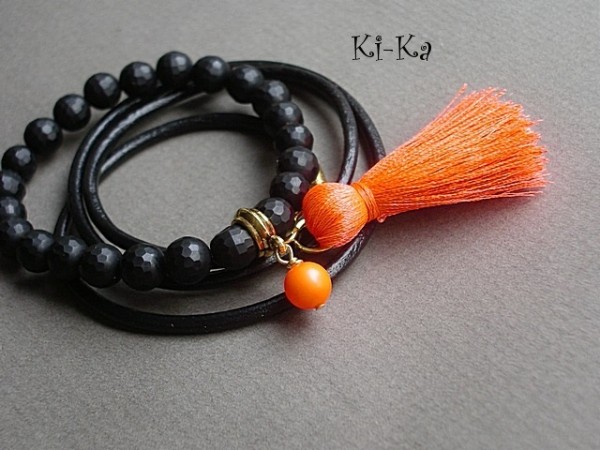 BLACK AND ORANGE