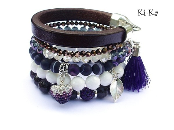 Brown and violet /07-2014/ - set